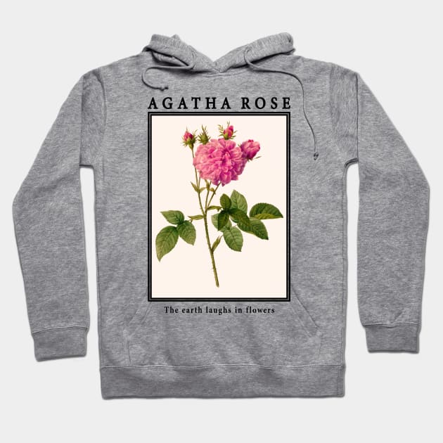 Flowers - Agatha Rose Hoodie by j.adevelyn